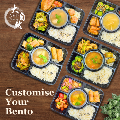 Customise your vegetarian, vegan bento for any budget